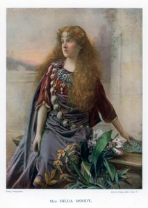 Hilda Moody, brytyjska aktorka, 1901.