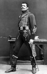 Lewis Waller 1860-1915, angielski aktor i kierownik teatru, początek XX wieku.