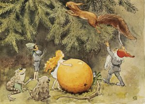 „Jajko słońca” (1932) Wiewiórka