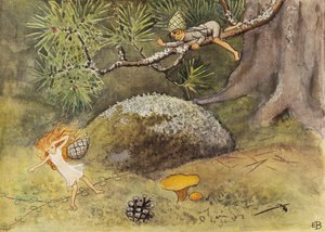 „Jajko słoneczne” Kottarna (1932) autorstwa Elsa Beskow
