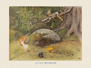 Jajko słoneczne Szyszki autorstwa Elsa Beskow