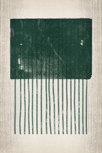 Leśna zieleń – pionowy abstrakt