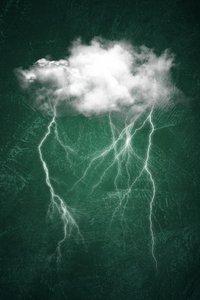 Burza zielonych błyskawic autorstwa Ema Paraschiv