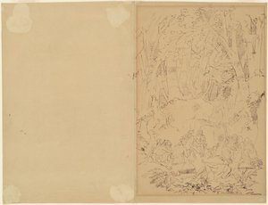 Osiemnastowieczni koloniści nauczający Indian autorstwa Emanuel Gottlieb Leutze