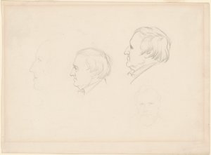 Studia mężczyzn autorstwa Emanuel Gottlieb Leutze