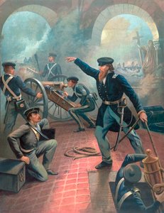 Ulysses S. Grant w wojnie amerykańsko-meksykańskiej autorstwa Emanuel Gottlieb Leutze