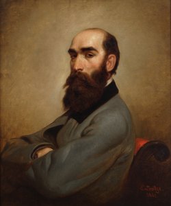 Worthington Whittredge, 1861 autorstwa Emanuel Gottlieb Leutze