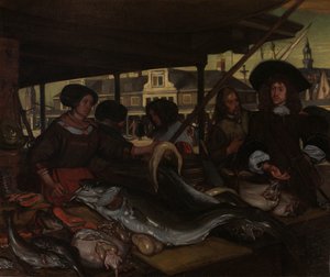 Nieuwe Vismarkt (Nowy Targ Rybny) w Amsterdamie