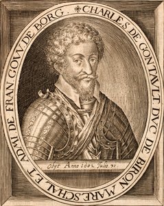 Emanuel van Meteren - Charles de Gontaut, książę de Biron autorstwa Emanuel van Meteren