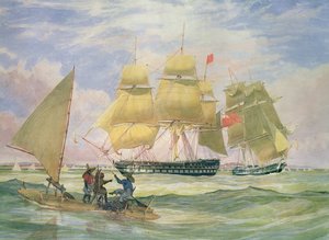 HM wysyła „Ganges” i „Sapphire” u wybrzeży Pernambuco, 1829 r.
