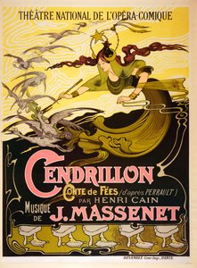 Cendrillon (Kopciuszek), opera baśniowa Julesa Masseneta z 1899 r. (12 maja 1842 - 13 sierpnia 1912) autorstwa Emil Bertrand