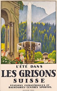 Lato w Les Grissons, Szwajcaria