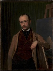 Portret malarza morskiego autorstwa Emil Ditlev Bærentzen