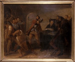 Studium Gottfrieda von Berlichingena autorstwa Emil Jacobs