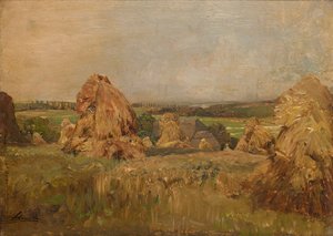 Erntemonat w Plankenberg autorstwa Emil Jakob Schindler