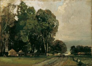 Motyw z Prateru - Krieau autorstwa Emil Jakob Schindler