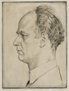 Portret Wilhelma Furtwanglera 1886-1954, 1928