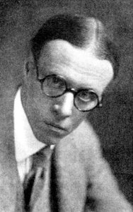 Sinclair Lewis, autor Main Street & Babbit!, amerykański powieściopisarz, 1923.