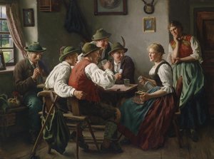 Wielbiciele autorstwa Emil Rau