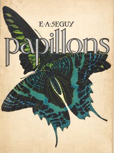 Przednia okładka z Butterflies, wyd. 1925 (odbitka szablonowa) autorstwa Émile Allain Séguy