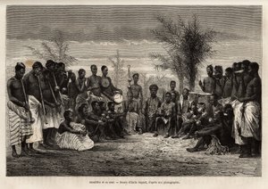 Amadifou, król Assinie (Comptoir francais de Côte d