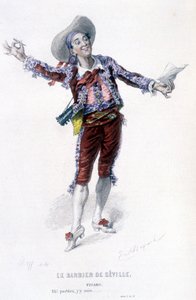 Całe dzieło Beaumarchais (1732-1799) Edouarda Fourniera. rysunek Emile