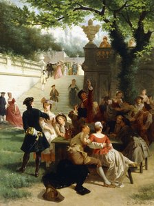 Fete Champetre, 1878 autorstwa Emile Antoine Bayard