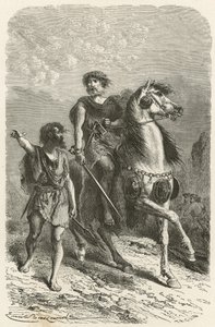 Wojownicy w epoce brązu autorstwa Emile Antoine Bayard