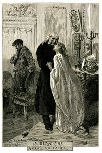 Victor Hugo „Nędznicy”, „Ostatni wąwóz kielicha”. Ilustracja autorstwa Emile