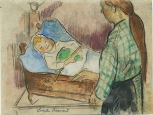 Pora snu autorstwa Emile Bernard