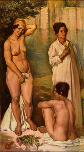 Kąpiące się kobiety Fellah autorstwa Emile Bernard