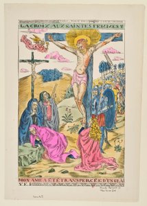 Krzyż Świętych Kobiet: Moja dusza została przebita mieczem autorstwa Emile Bernard