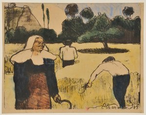 Żniwiarz autorstwa Emile Bernard
