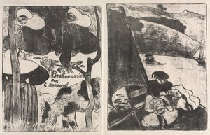 Les Bretonneries: Strona tytułowa i powrót z pielgrzymki autorstwa Emile Bernard