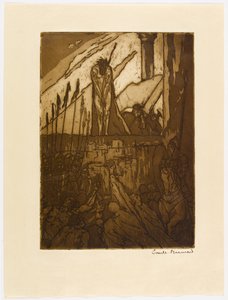 Nr 40 – „Chrystus w cierniowej koronie i szacie szkarłatnej”. autorstwa Emile Bernard