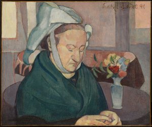 Portret Madame Lemasson autorstwa Emile Bernard
