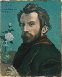 Autoportret, 1897 autorstwa Emile Bernard
