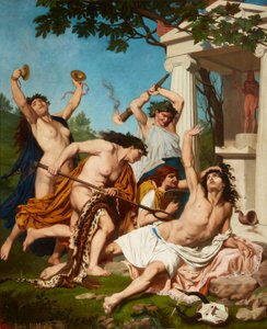 Śmierć Orfeusza, autor: Emile Jean Baptiste Philippe Bin autorstwa Emile Bin