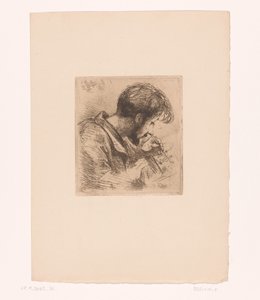 Portret jeden Paul Adolphe Rajon autorstwa Emile Boilvin