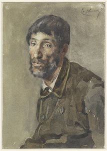 Portret mężczyzny autorstwa Emile Charles Wauters