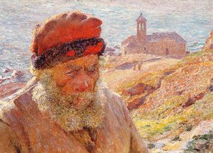 Ampelio, stary rybak z Bordighera