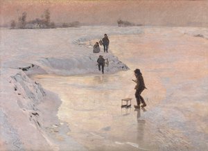 Zimorodki autorstwa Emile Claus