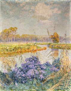 La Lys - De Leie, ur. 1902 autorstwa Emile Claus
