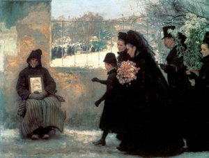 Dzień Wszystkich Świętych, 1888.