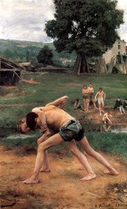 Zapasy La Lutte, 1889.
