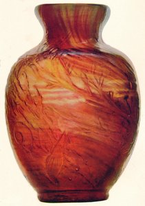Szklany wazon E. Galle, c1846-1903, 1903 autorstwa Emile Galle