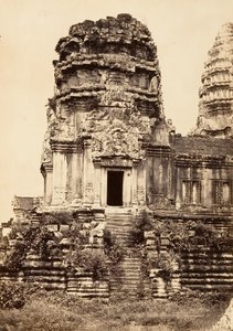 Wielka Pagoda - Wieża Północna II piętra, 1866 r. autorstwa Emile Gsell