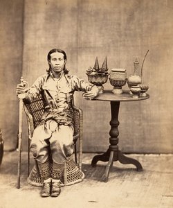 Phra-Kéo-Pha, brat króla, 1866. autorstwa Emile Gsell