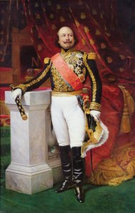 Francois Certain de Canrobert (1809 - 1895), marszałek imperium autorstwa Emile Jean Horace Vernet