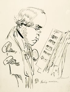 Portret Jacques Fromental Elie Levy, znany jako Halevy (Paryż autorstwa Emile Jean Horace Vernet